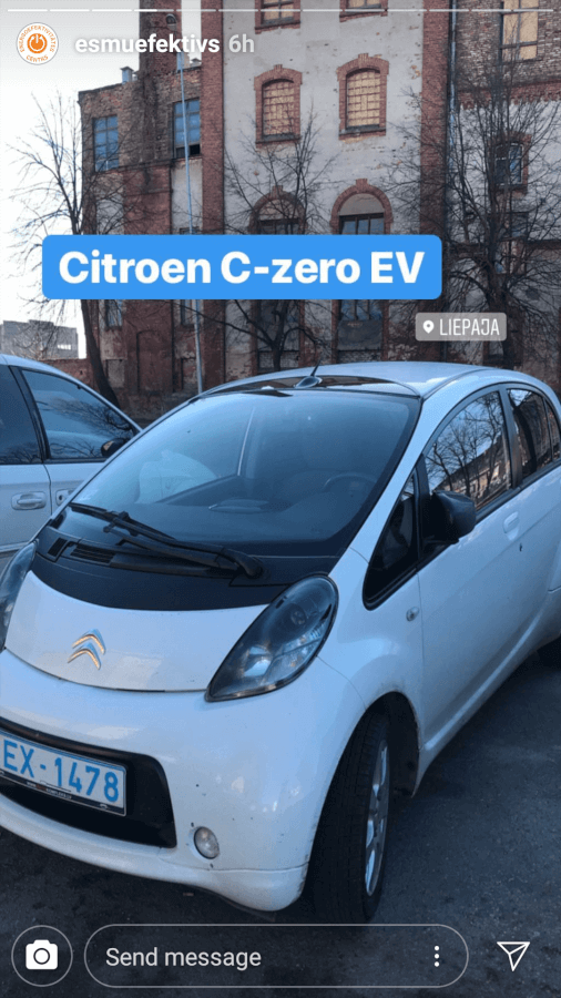 E-transporta semināru elektromobiļi