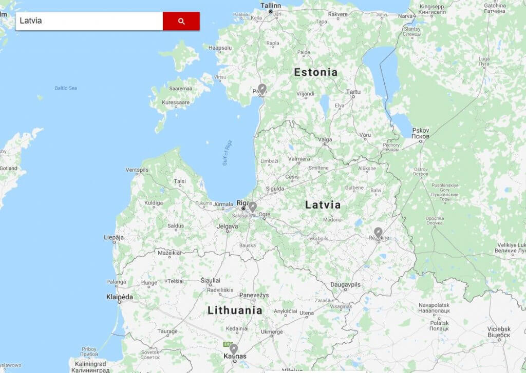 Tesla Supercharger tīkls Baltijas valstīs
