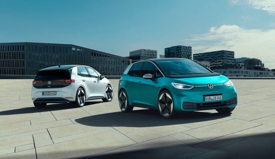 Kādi elektromobiļi ir pieejami Latvijā? (Atjaunināts 01.2020) 14 VW ID.3