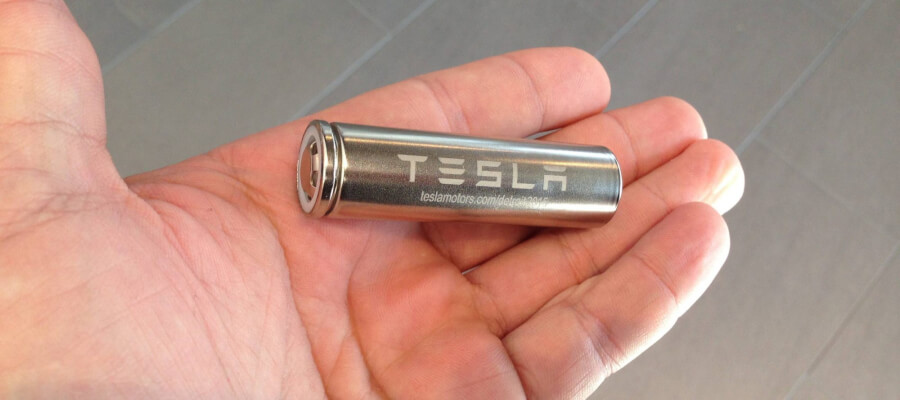 Tesla bateriju elements