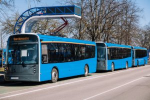 Dancer elektriskie autobusi. Ražoti Lietuvā.