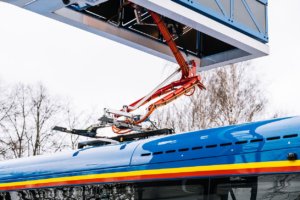 Dancer elektriskie autobusi. Ražoti Lietuvā.