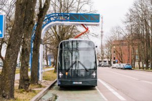 Dancer elektriskie autobusi. Ražoti Lietuvā.
