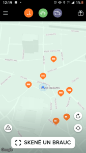 Fiqsy elektroauto koplietošanas aplikācija