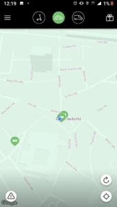 Fiqsy elektroauto koplietošanas aplikācija