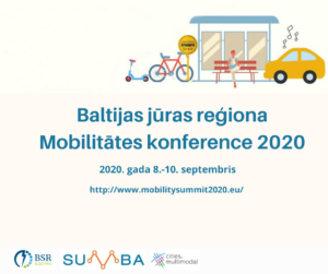 Baltijas jūras reģiona Mobilitātes konference 2020