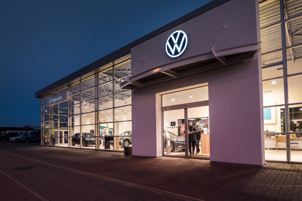 VW dīlercentrs SD Aucentrs Liepājā