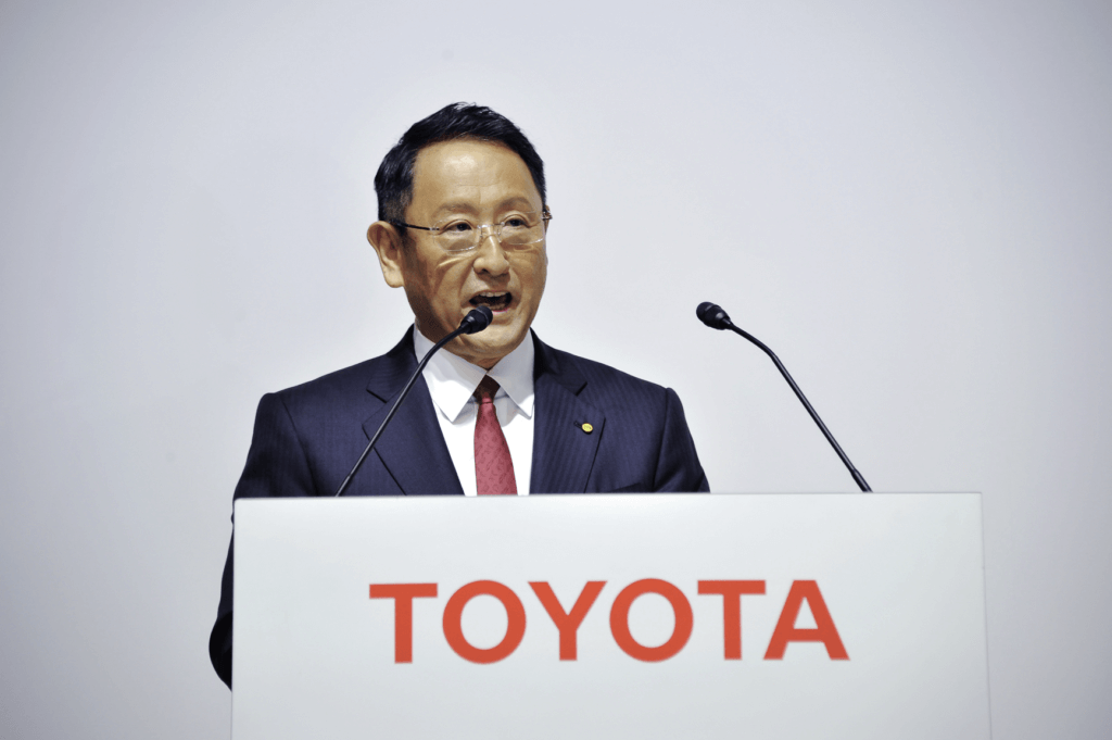 Akio Toyoda. Toyota izpilddirektors