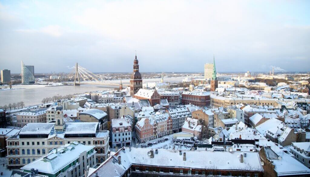 Rīgas skats no Pēterbaznīcas