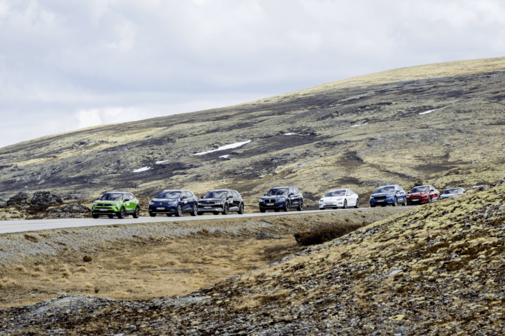 Norvēģijas Auto Federācijas vasaras EV tests