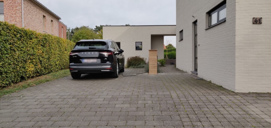 Škoda Enyaq mājas uzlāde