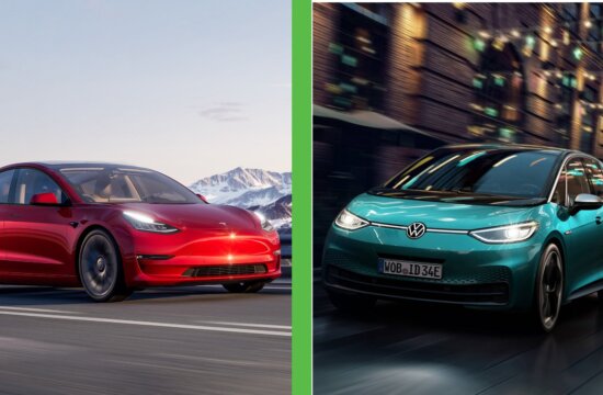 Tesla Model 3 vs Volkswagen ID.3