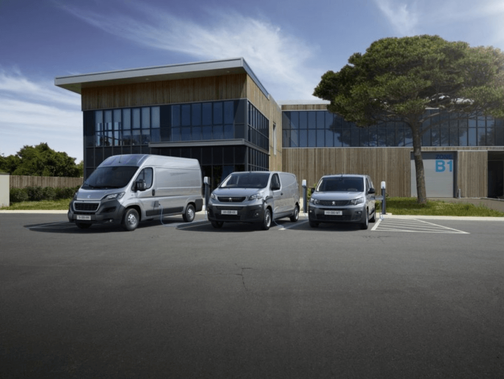 Peugeot elektriskie komrectransporti