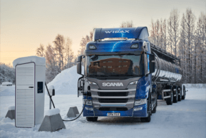 Elektriskais Scania 25 L cisternu vedējs
