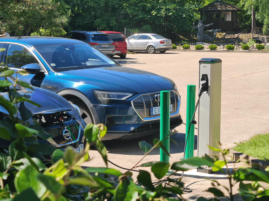 Eleport installs the first electric car charging station in Jurmala