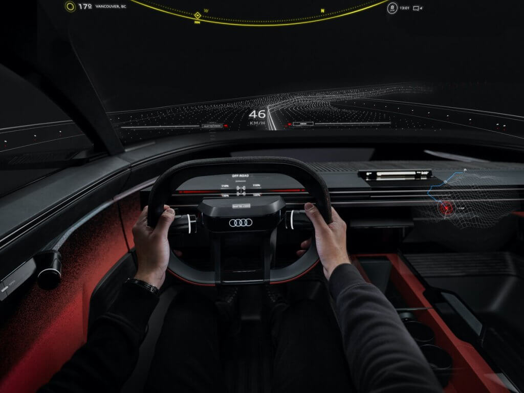 Audi activesphere concept interior