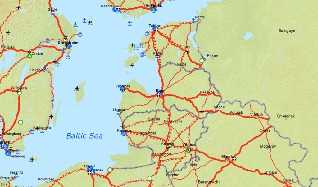 Baltijas TEN-T ceļi