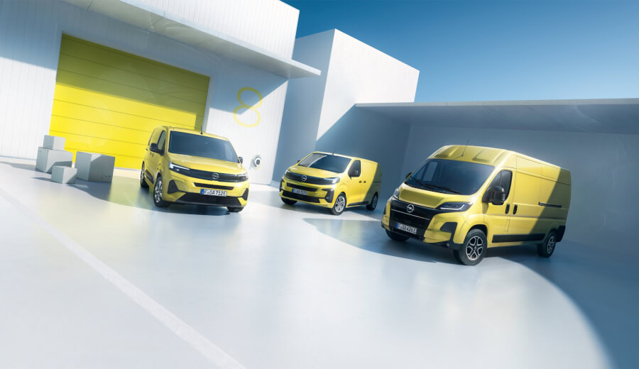 New Opel Electric Commercial Vehicle Models: Redesigned Exterior, Cabin, and Best-in-Class Driving Range