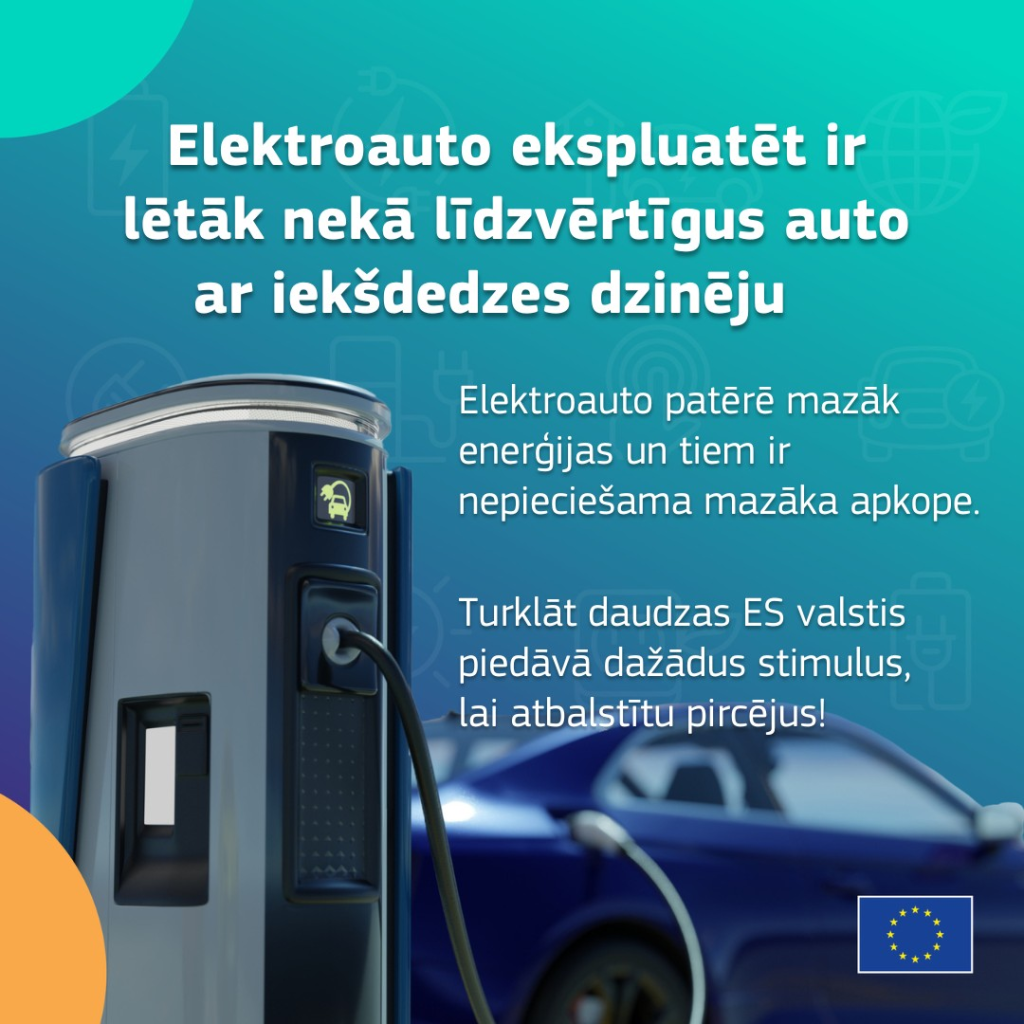 Elektroauto ir izdevīgāki par iekšdedzes automobiļiem