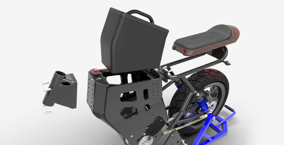 Bsr One Moto Unit Battery Swap