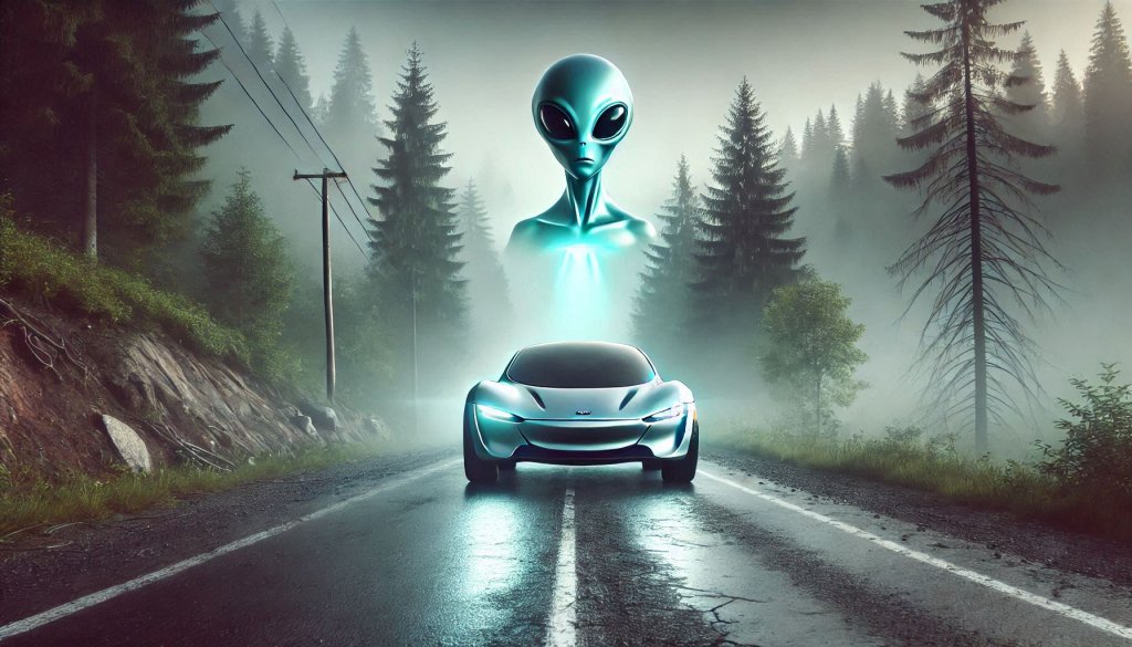 Alien electric car