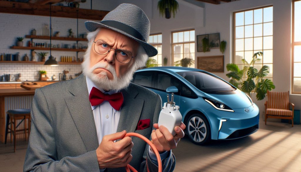 Uncle is skeptical about electric cars