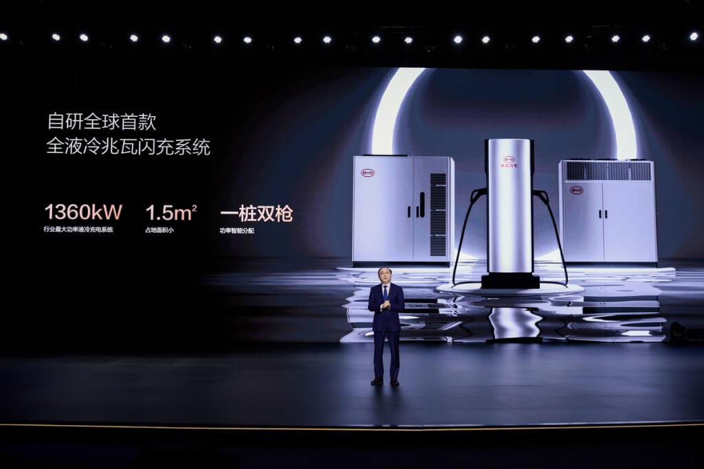 BYD megavata uzlāde