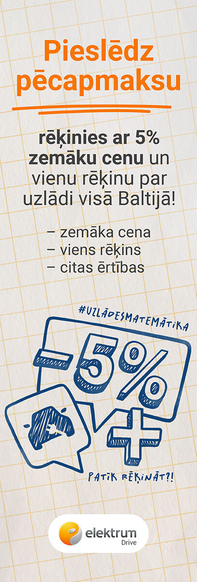 Uzlāde visā Baltijā