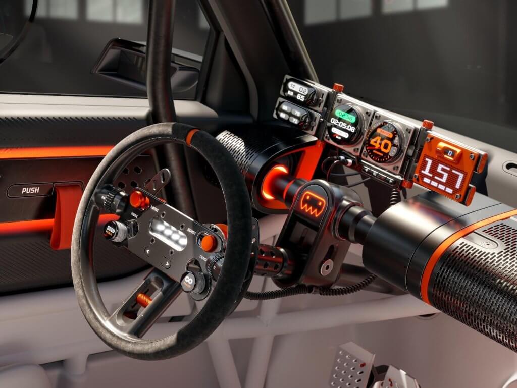 Hyundai insteroid interior