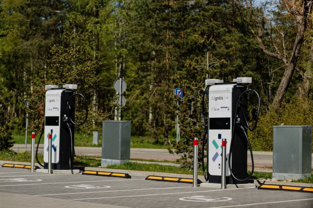 Ignitis On chargers in Liepāja
