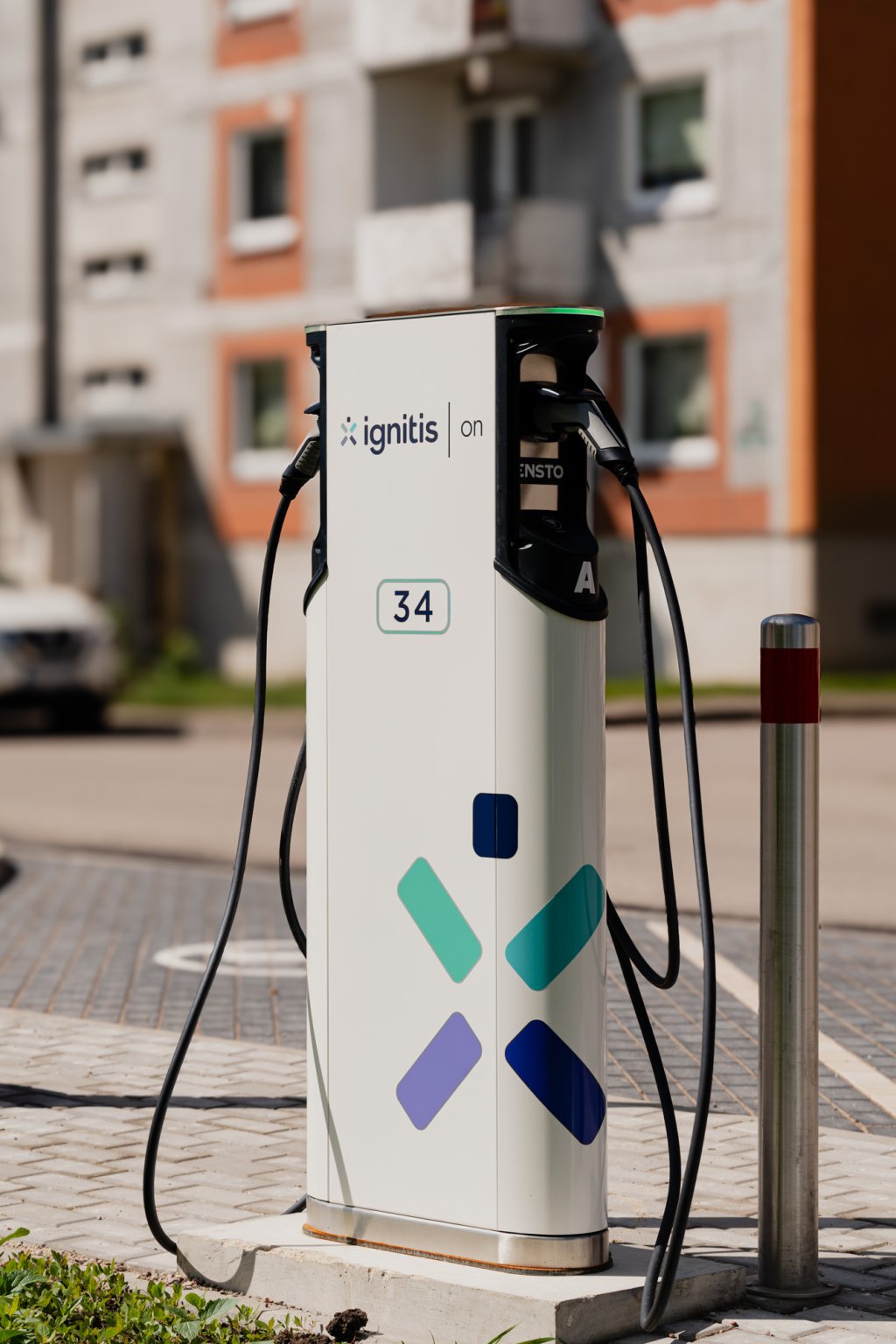 Ignitis On charger in Liepāja