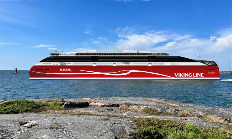 Viking line electric ferry