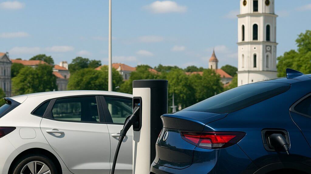 EV charging in Vilnius