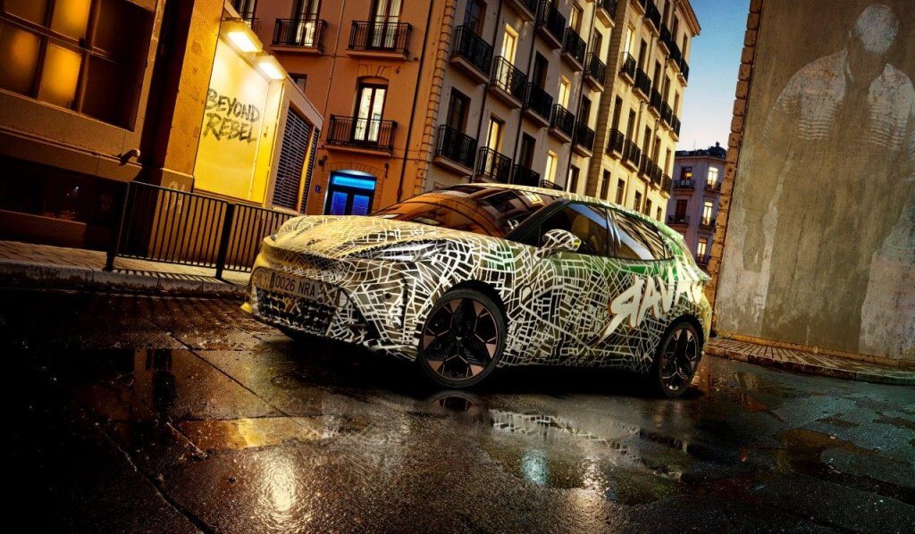 Masked Cupra Raval