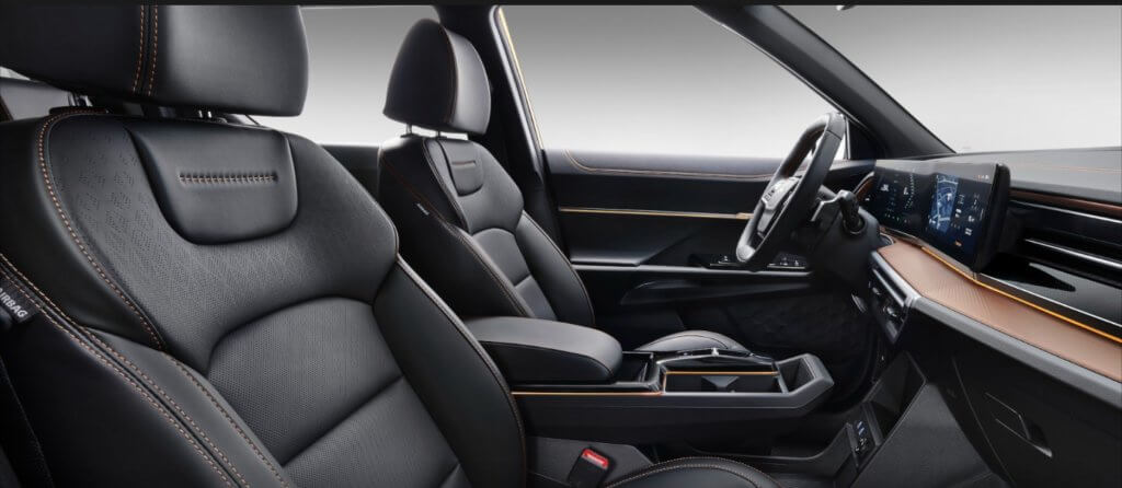 KGM Musso EV interrior