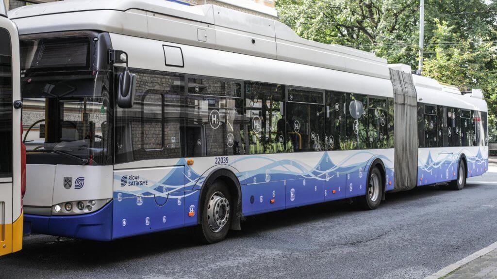 Rīgas Satiksme hydrogen trolleybus