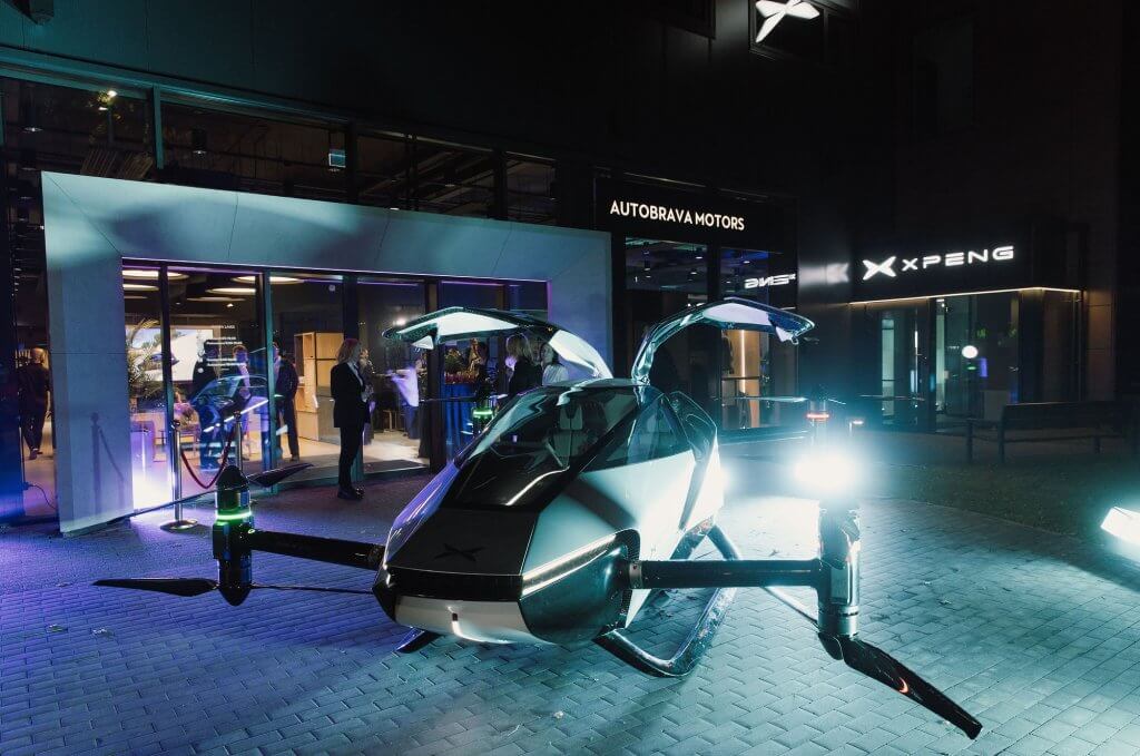 XPENG X2 @ Xpeng Center Riga opening