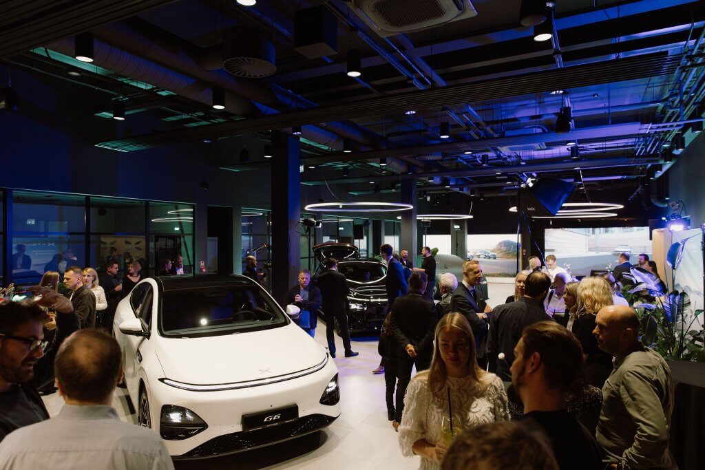 XPENG Center Riga opening