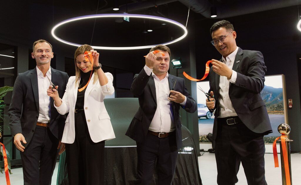 XPENG Center Riga opening