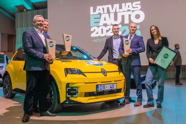 Latvia's EV of the year awards - Renault 5