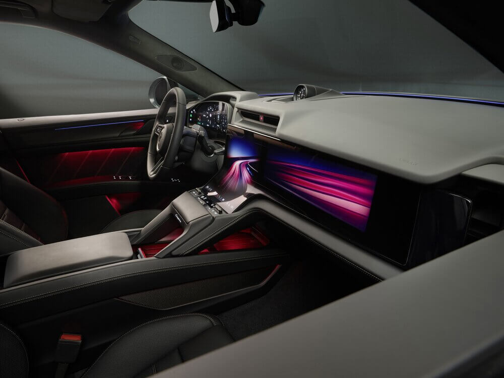 Porsche Cayenne Electric interior