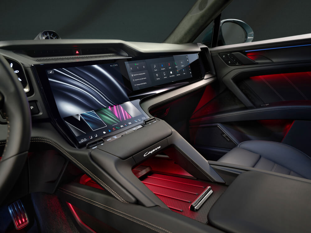 Porsche Cayenne Electric interior