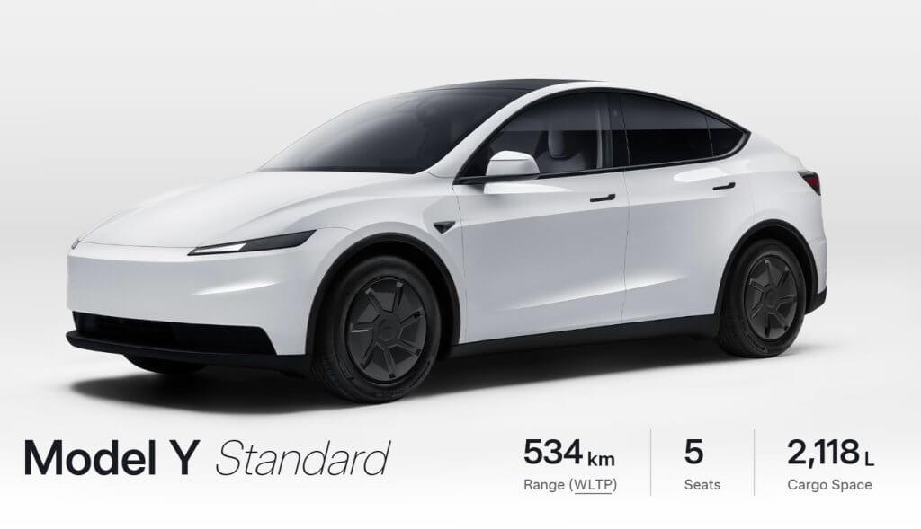 Tesla Model Y Stadard (EU)