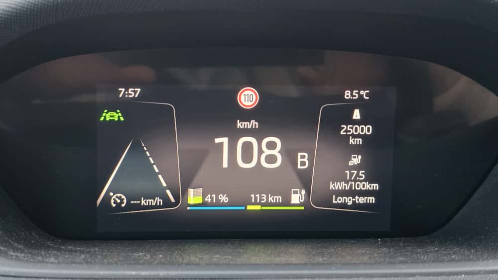 Škoda Enyaq consumption after 25000 km