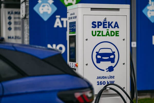 Virši charging stations