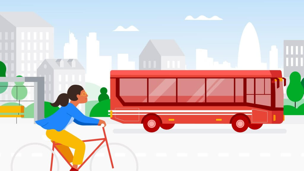 Google introduces bicycle friendly features in Latvia