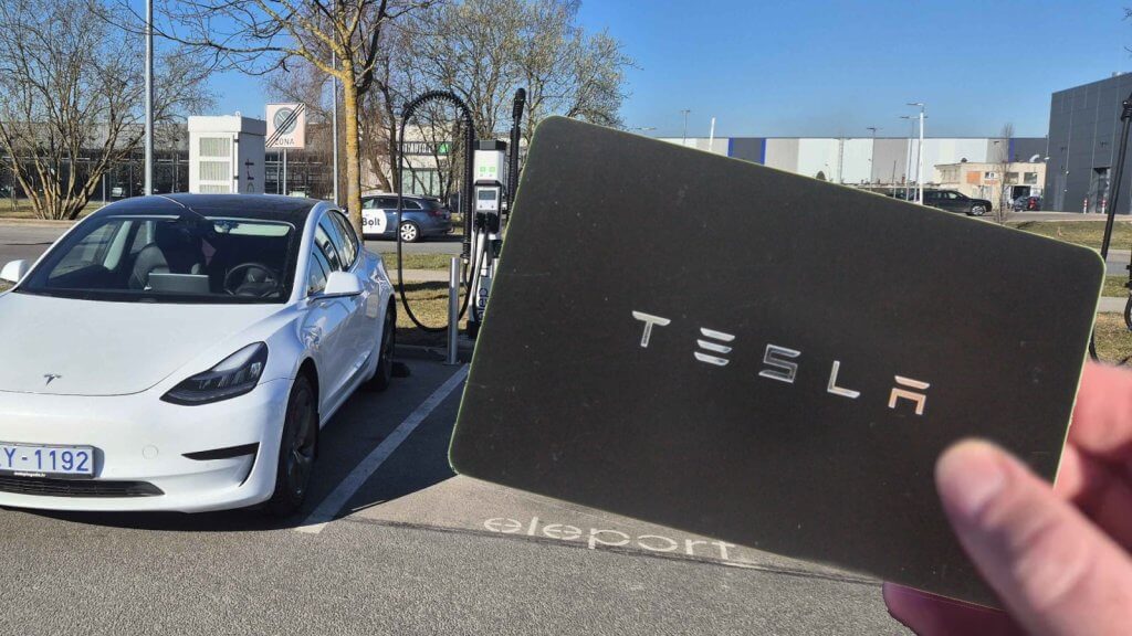 Tesla Multipass works at Eleport charging network