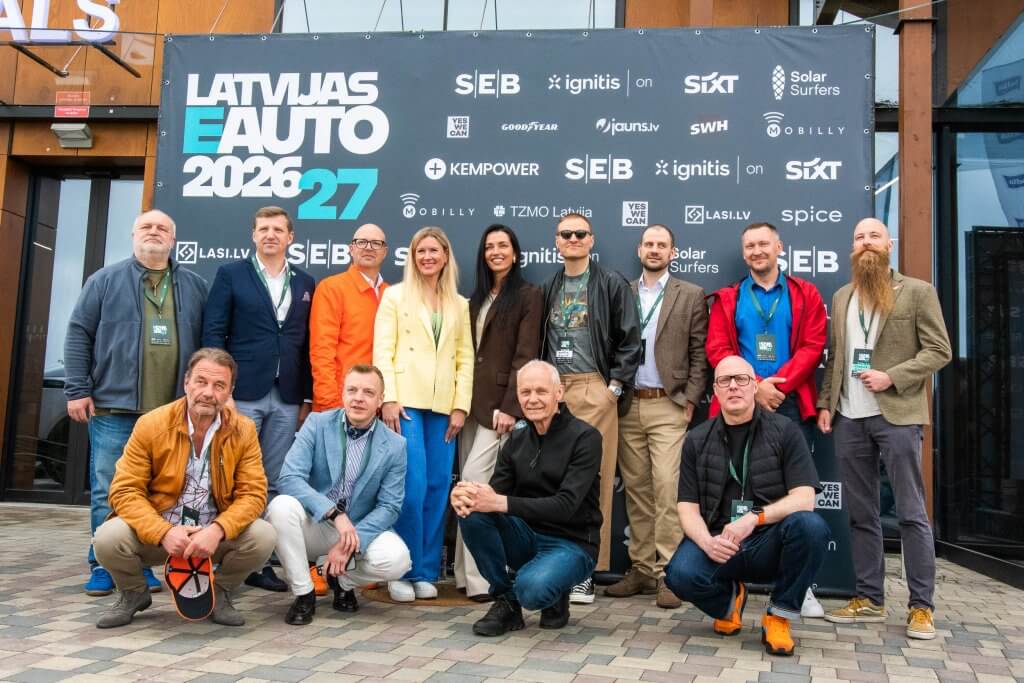 Latvijas e-Auto 2026/2027 žūrijas locekļi un atbalstītāji