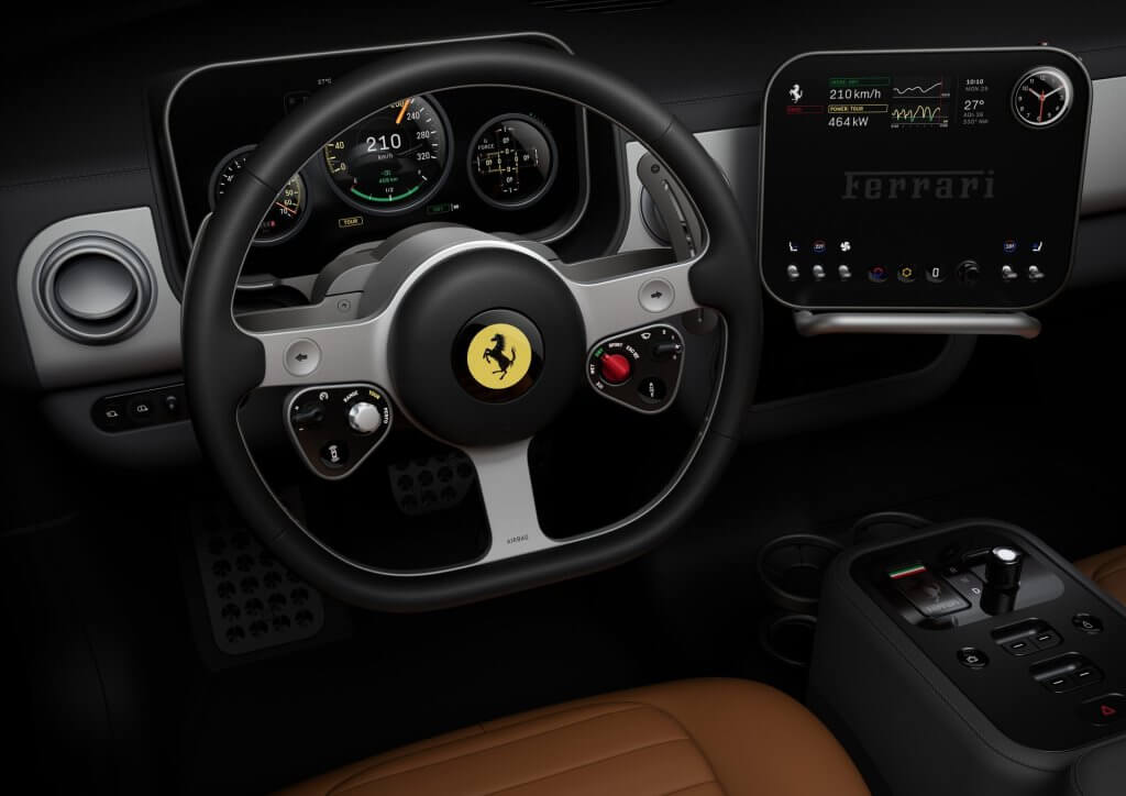 Ferrari Luce interjers