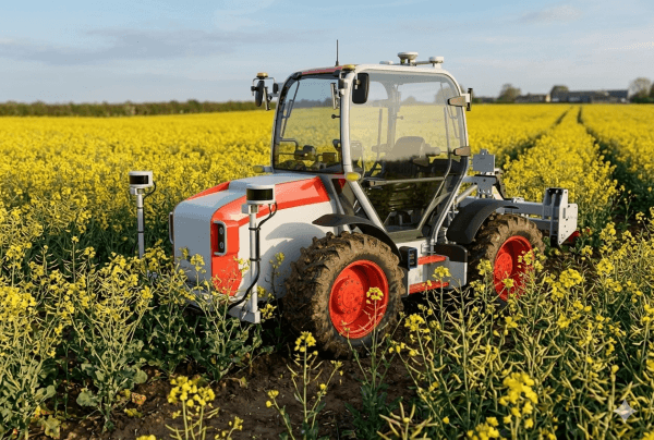 DIESS E-Agrartechnik AG tractor imagined in field